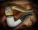 9MM Panel Meerschaum Pipe