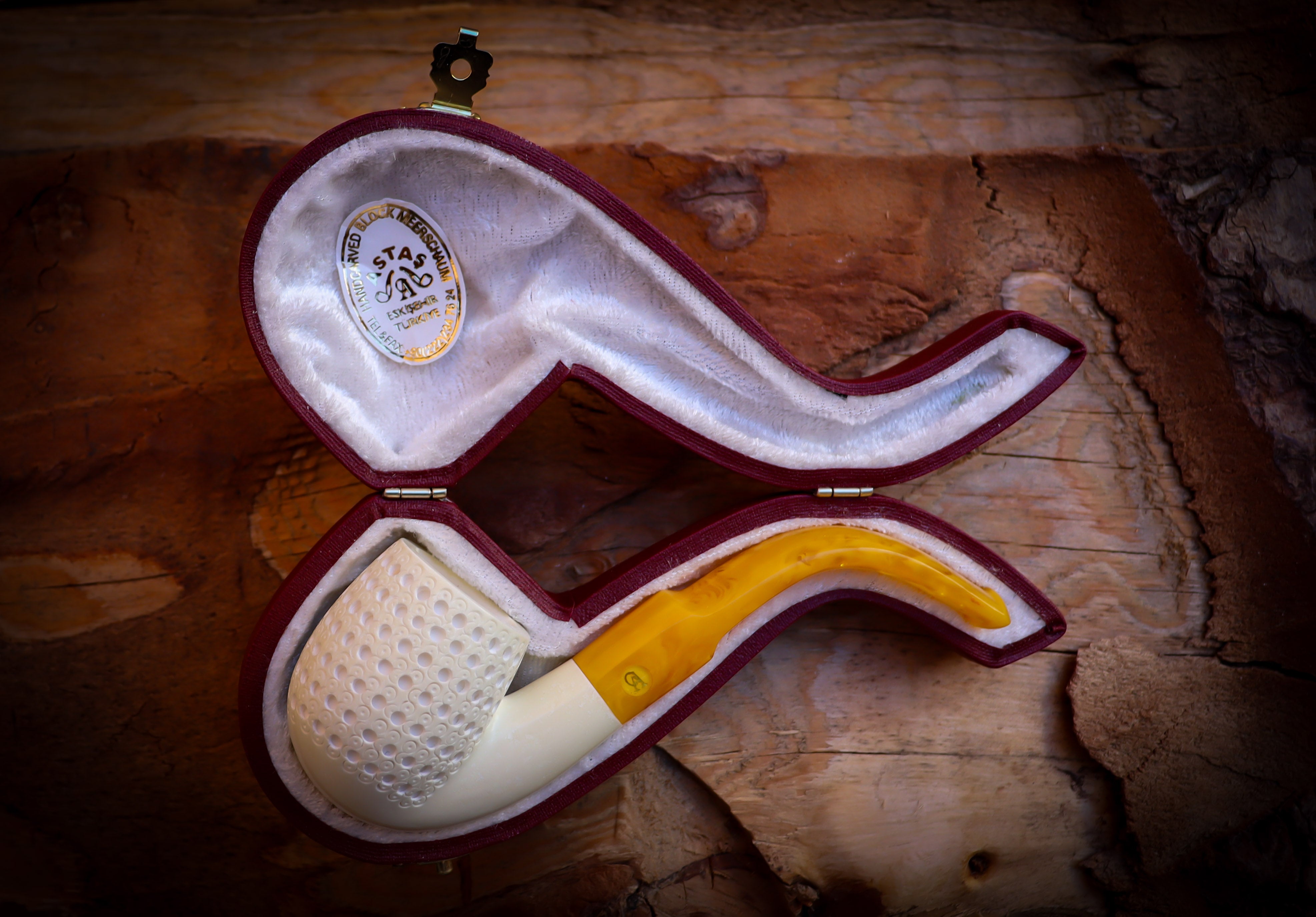 Half Bent Meerschaum Pipe