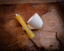 Embriodered Special Handmade Dublin Meerschaum Pipe With Leather Box-Astaş Meerschaum