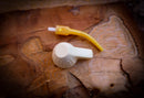 Embriodered Special Handmade Dublin Meerschaum Pipe With Leather Box-Astaş Meerschaum