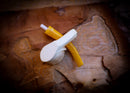 Smooth Special Handmade Freehand Meerschaum Pipe With Leather Box- Astaş Meerschaum