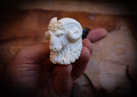 Buffalo Meerschaum, Special Handmade Buffalo Meerschaum Pipe With Leather Box- Astaş Meerschaum