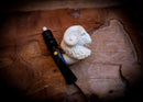 Buffalo Meerschaum, Special Handmade Buffalo Meerschaum Pipe With Leather Box- Astaş Meerschaum
