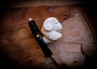 Buffalo Meerschaum, Special Handmade Buffalo Meerschaum Pipe With Leather Box- Astaş Meerschaum