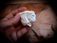 Horse Kirsten Bowl, Special Handmade Horse Kirsten Bowl Meerschaum Pipe- Astaş Meerschaum