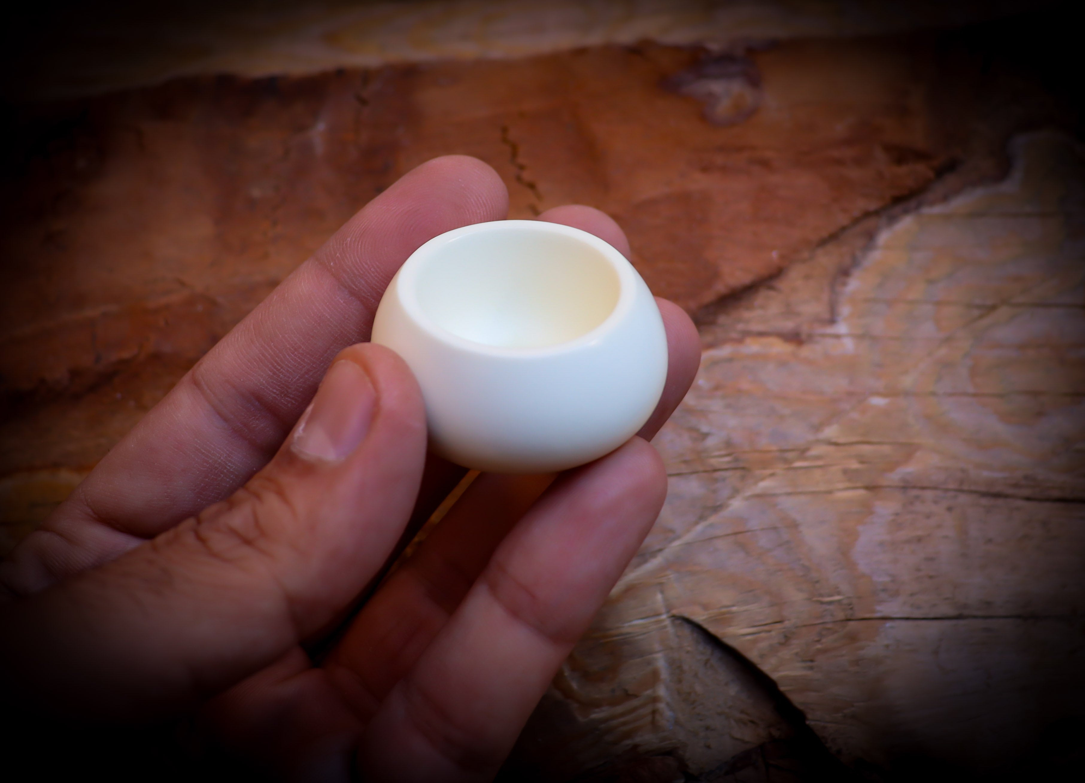 Kirsten Bowl, Smooth Special Hand Crafted Apple Kirsten Bowl Meerschaum Pipe -Astaş Meerschaum