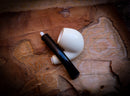 Smooth Special Handmade Apple Meerschaum Pipe With Leather Box- Astaş Meerschaum
