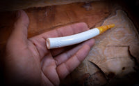Special Handmade Cigarette Holder Meerschaum Pipe With Leather Box- Astaş Meerschaum