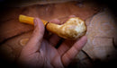 Lee Van Cleef  Smooth Special Handmade Panel Meerschaum Pipe With Leather Box-Astaş Meerschaum