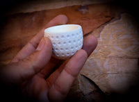 Kirsten Bowl, Embriodered Special Hand Crafted Apple Model Kirsten Bowl Meerschaum Pipe - Astaş Meerschaum