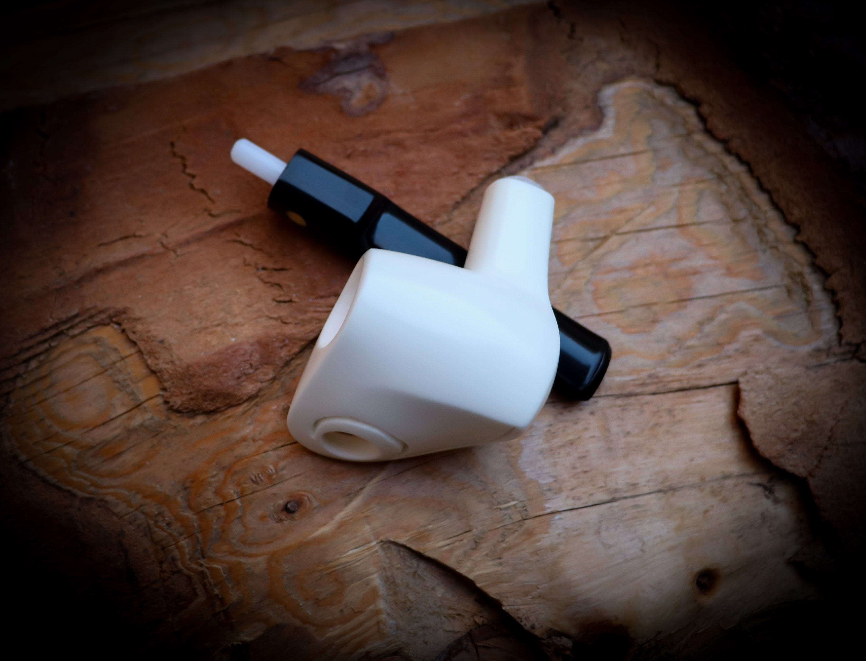 Unique Smooth Handmade Freehand Meerschaum Tobacco Pipe with Leather Case – Astaş Meerschaum