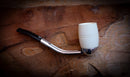 Falcon Bowl, Smooth Billard Falcon Bowl Meerschaum Pipe - Astaş Meerschaum