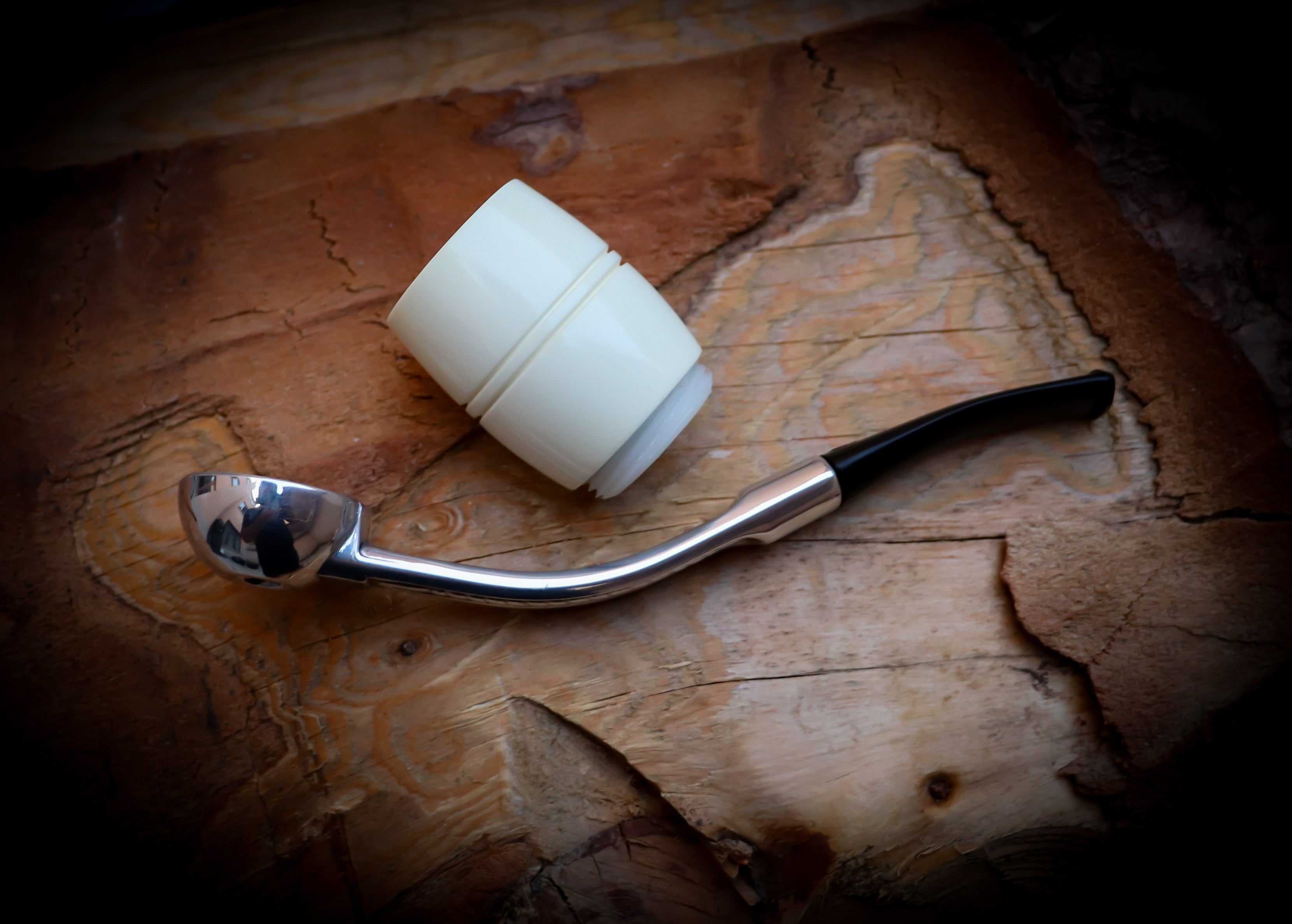 Falcon Bowl, Smooth Billard Falcon Bowl Meerschaum Pipe - Astaş Meerschaum
