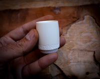 Falcon Bowl, Smooth Billard Falcon Bowl Meerschaum Pipe - Astaş Meerschaum (The body in the pictures is for visual purposes only.)