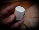 Falcon Bowl, Smooth Billard Falcon Bowl Meerschaum Pipe - Astaş Meerschaum (The body in the pictures is for visual purposes only.)