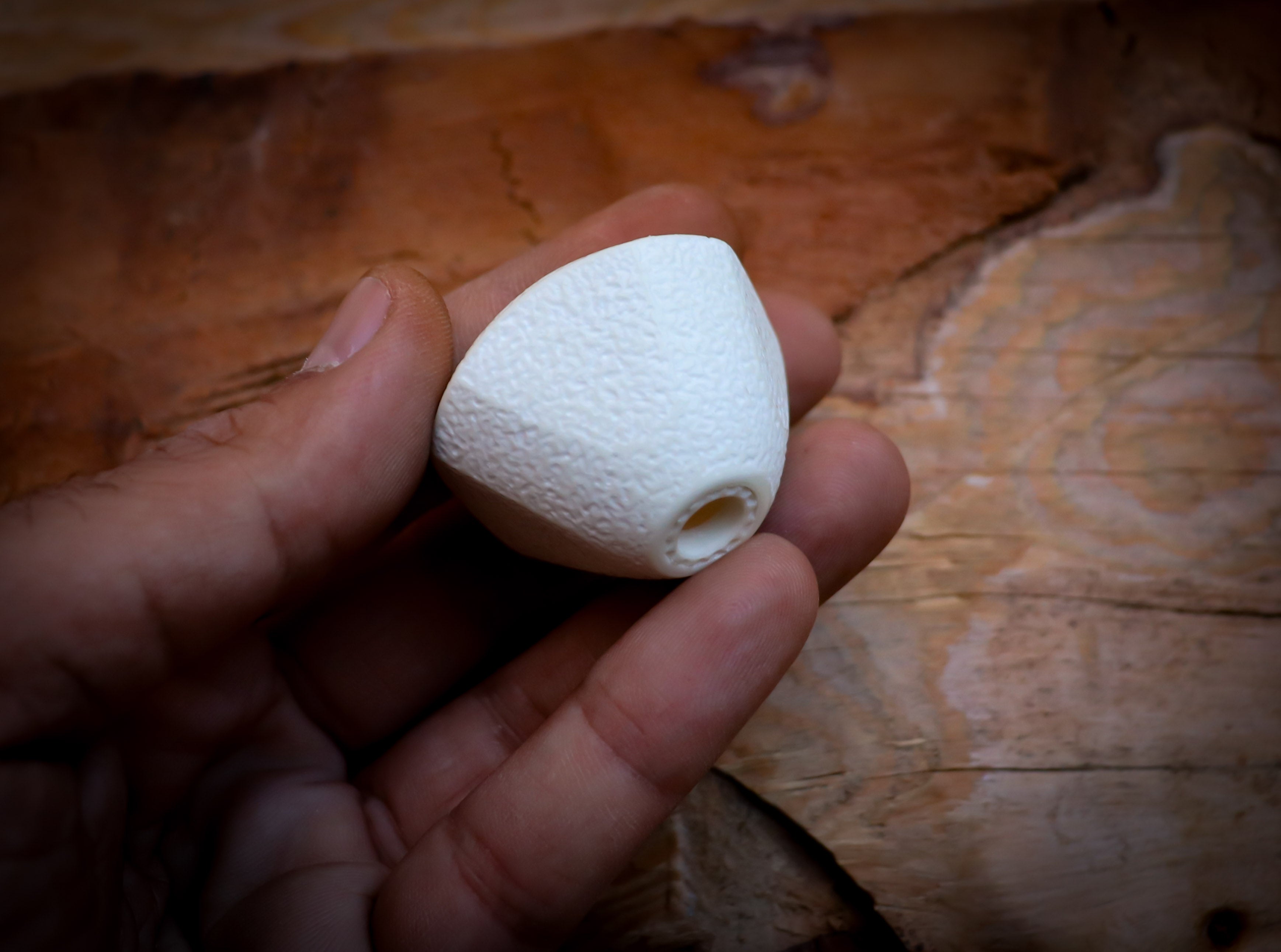 Hand Crafted Panel Kirsten Bowl Meerschaum Pipe