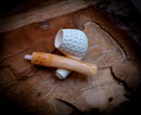 Embriodered Special Handmade Freehand Meerschaum Pipe With Leather Box- Astaş Meerschaum