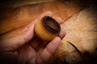 Calcined  Hand Crafted Apple Kirsten Bowl Meerschaum Pipe