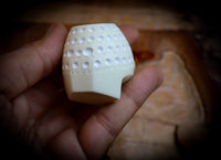 Embriodered Special Handmade Freehand Block Meerschaum Pipe With Leather Box- Astaş Meerschaum