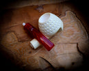 Embriodered Special Handmade Freehand Block Meerschaum Pipe With Leather Box- Astaş Meerschaum