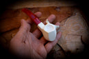 Natural Meerschaum, Handmade Premium Block Meerschaum Pipe With Leather Case- Astaş Meerschaum