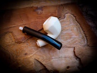 Smooth Handmade Panel Block Meerschaum Pipe With Leather Box- Astaş Meerschaum