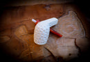 Handmade Billard Block Meerschaum Pipe With Leather Case