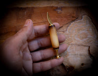 Tamper Meerschaum Pipe With Leather Case- Astaş Meerschaum