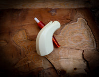 Freehand Handmade Block Meerschaum Pipe With Leather Case- Astaş Meerschaum