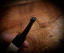 Smooth Handmade Large Size Panel Block Meerschaum Pipe With Leather Case- Astaş Meerschaum(P-Lip Stem)