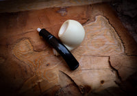 Smooth Special Handmade Apple Block Meerschaum Pipe With Leather Box- Astaş Meerschaum