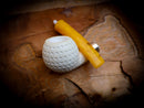 Silver Embriodered Special Handmade Apple Block Meerschaum Pipe With Leather Case- Astaş Meerschaum