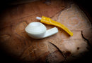 Handmade Rhodesian Premium Block Meerschaum Pipe With Leather Case- Astaş Meerschaum