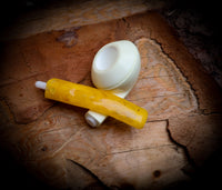 Handmade Rhodesian Premium Block Meerschaum Pipe With Leather Case- Astaş Meerschaum