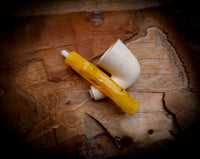 Handmade Dublin Premium Block Meerschaum Pipe With Leather Case- Astaş Meerschaum