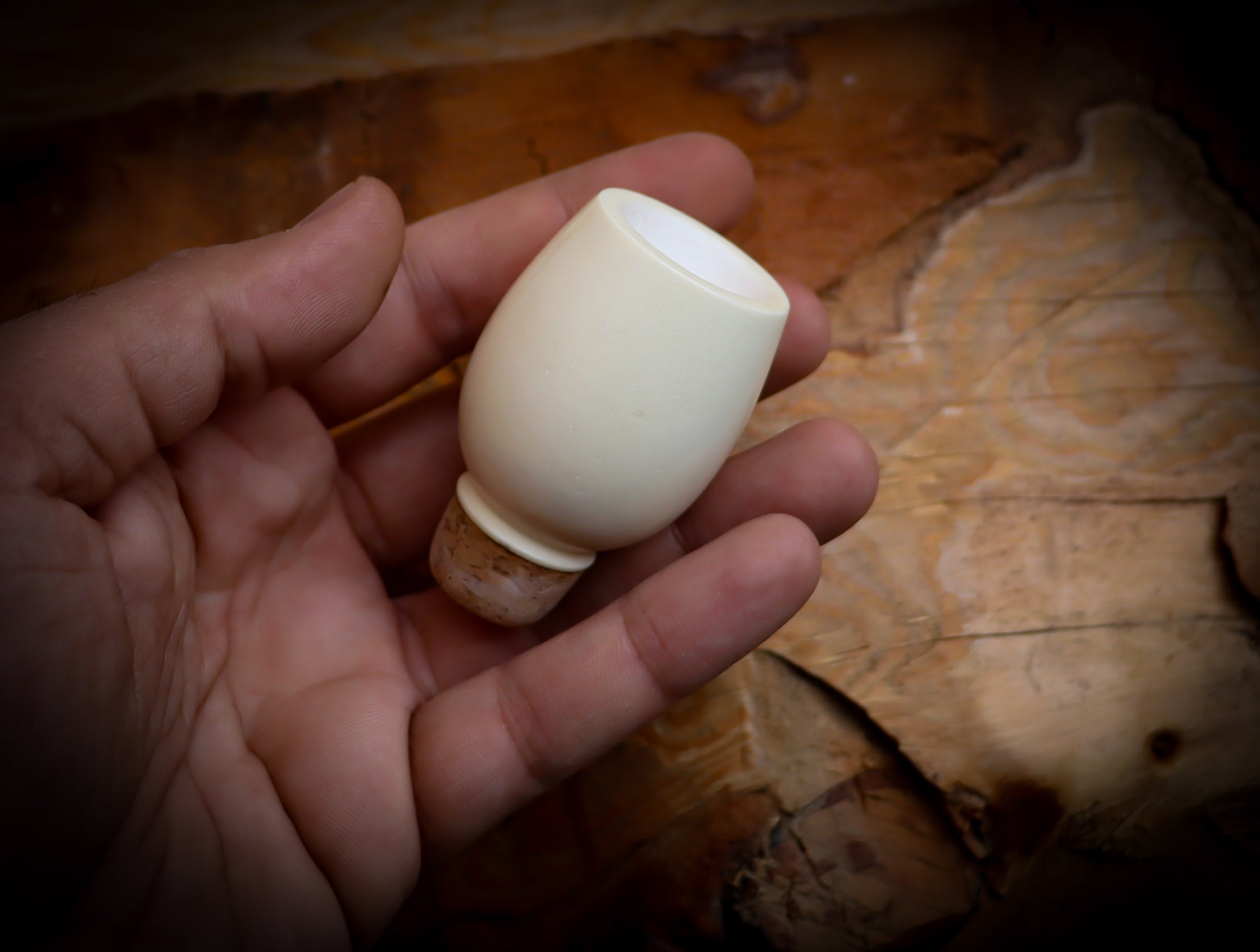 Meerschaum Coloring Bowl & Tobacco Tasting Bowl,Apple Bowl- Astaş Meerschaum