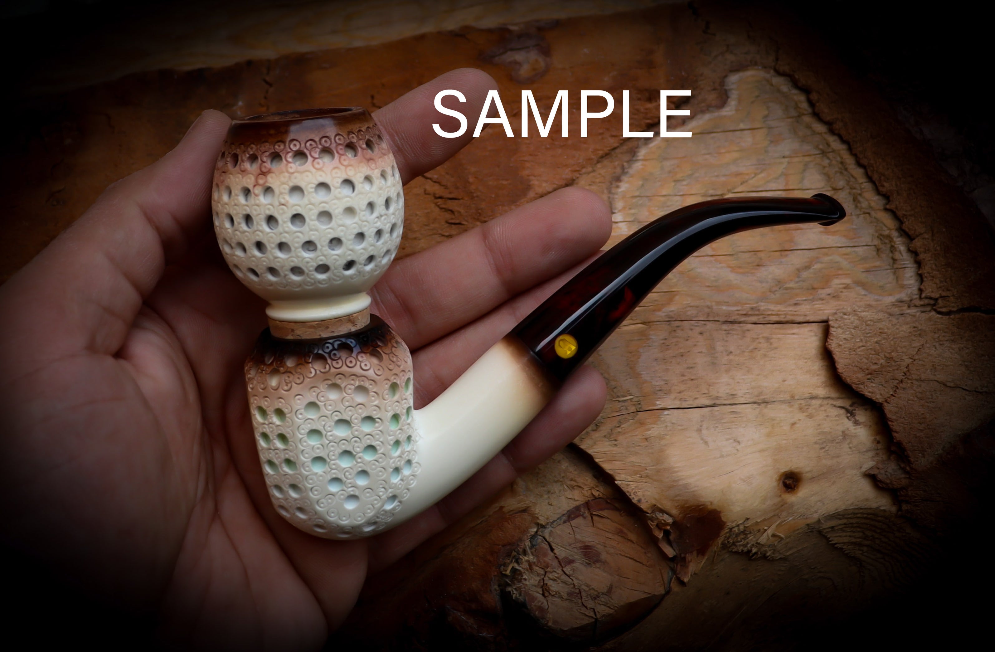 Meerschaum Coloring Bowl & Tobacco Tasting Bowl,Apple Bowl- Astaş Meerschaum