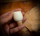 Smooth Meerschaum Coloring Bowl Pipe,Tobacco Tasting| Astaş