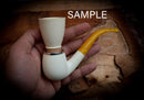 Meerschaum Coloring Bowl & Tobacco Tasting Bowl,Dublin Bowl- Astaş Meerschaum