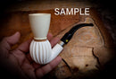 Meerschaum Coloring Bowl & Tobacco Tasting Bowl,Dublin Bowl- Astaş Meerschaum