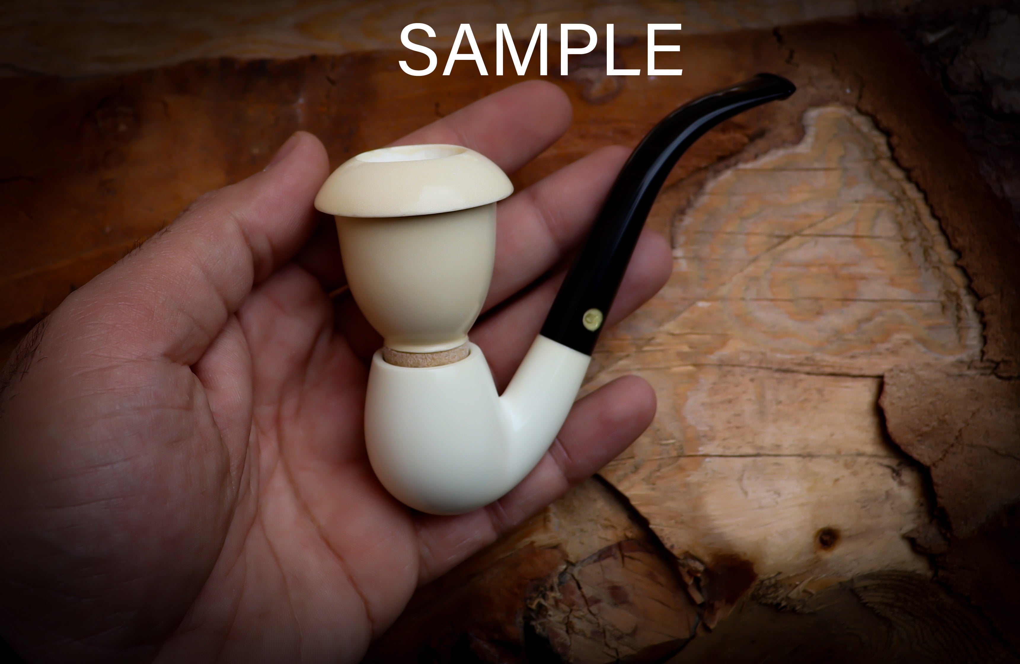 Meerschaum Coloring Bowl & Tobacco Tasting Bowl,Calabash Bowl- Astaş Meerschaum