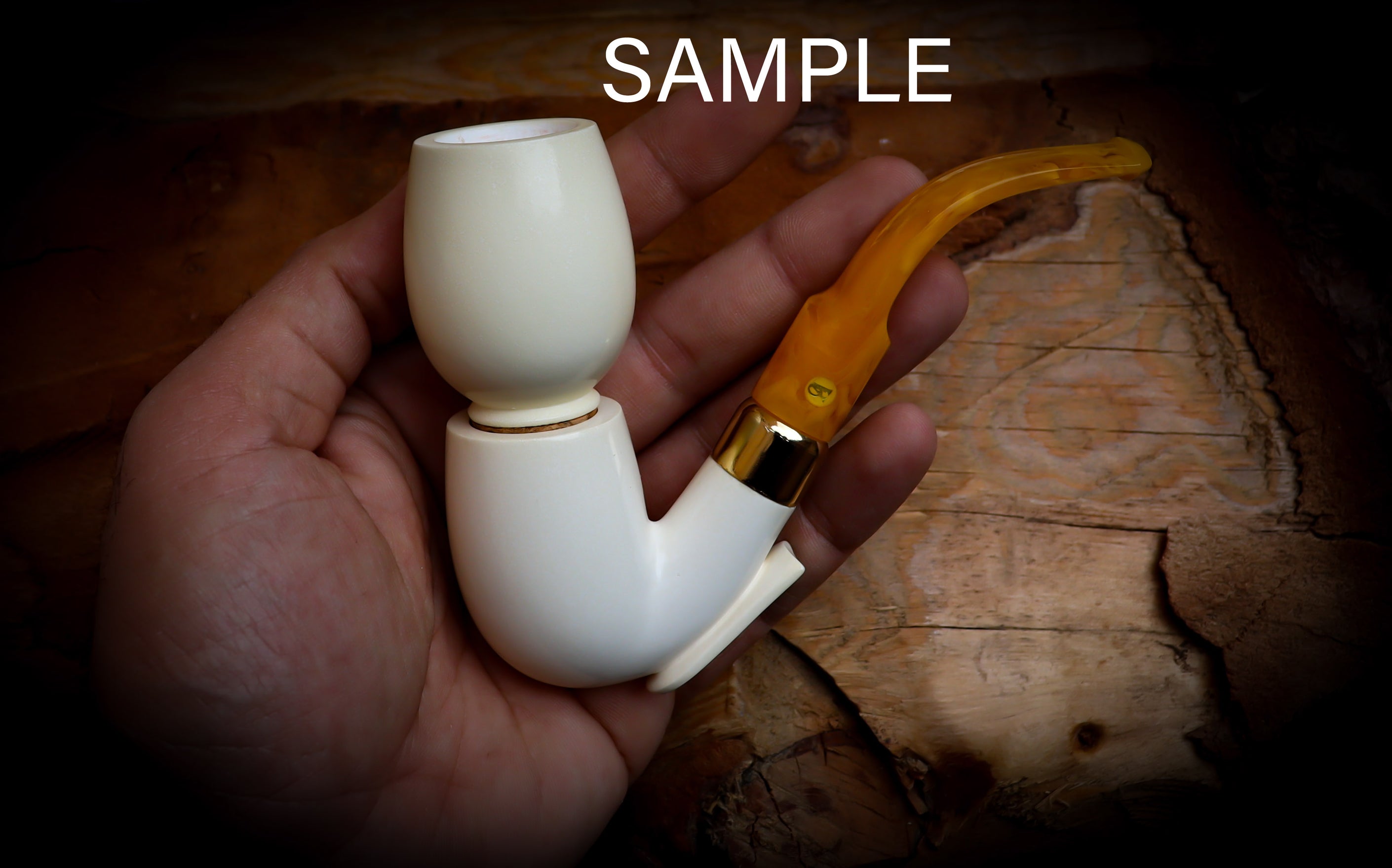 Meerschaum Coloring Bowl & Tobacco Tasting Bowl,Apple Bowl- Astaş Meerschaum