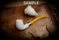 Meerschaum Coloring Bowl & Tobacco Tasting Bowl,Calabash Bowl- Astaş Meerschaum