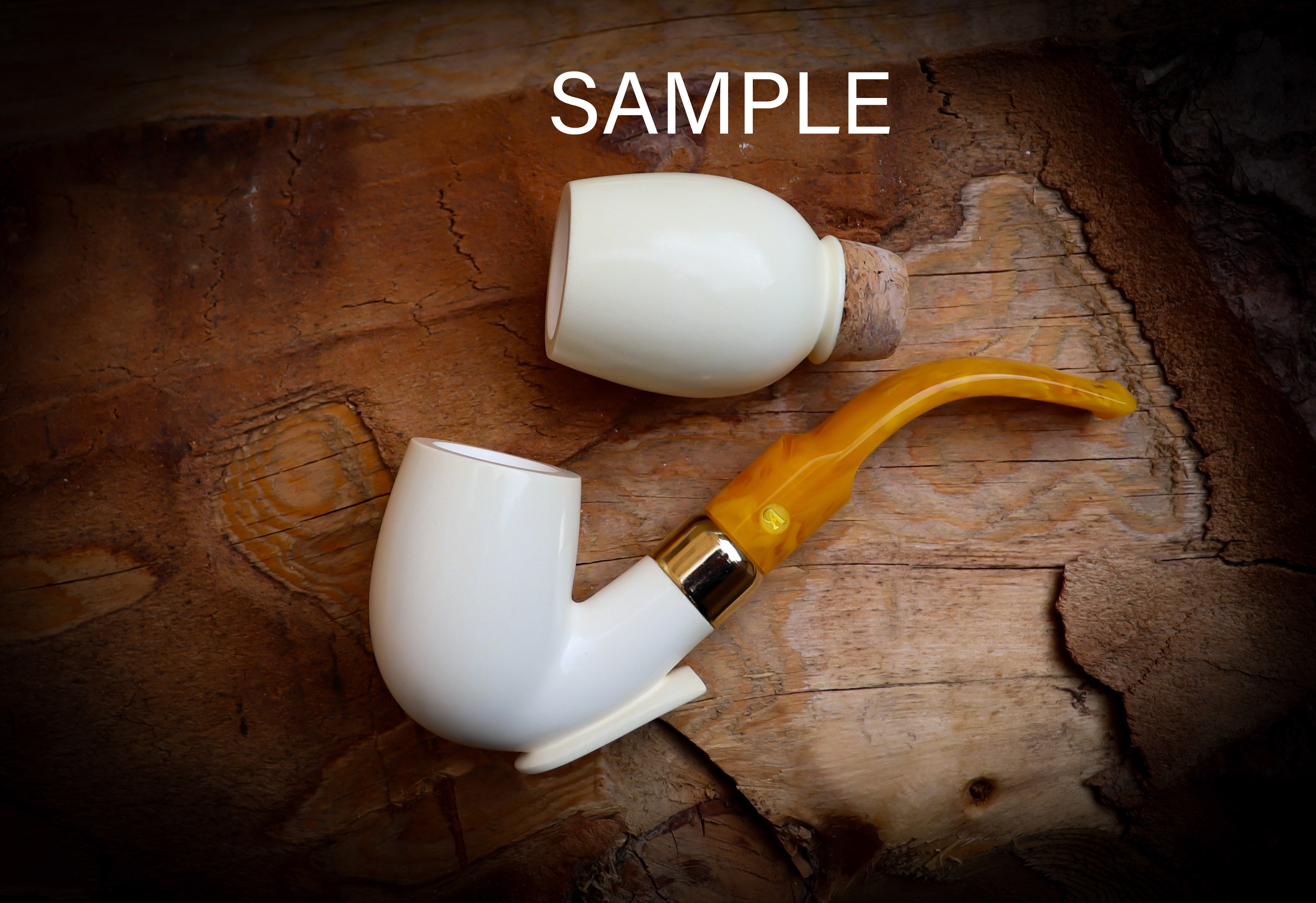 Meerschaum Coloring Bowl & Tobacco Tasting Bowl,Apple Bowl- Astaş Meerschaum