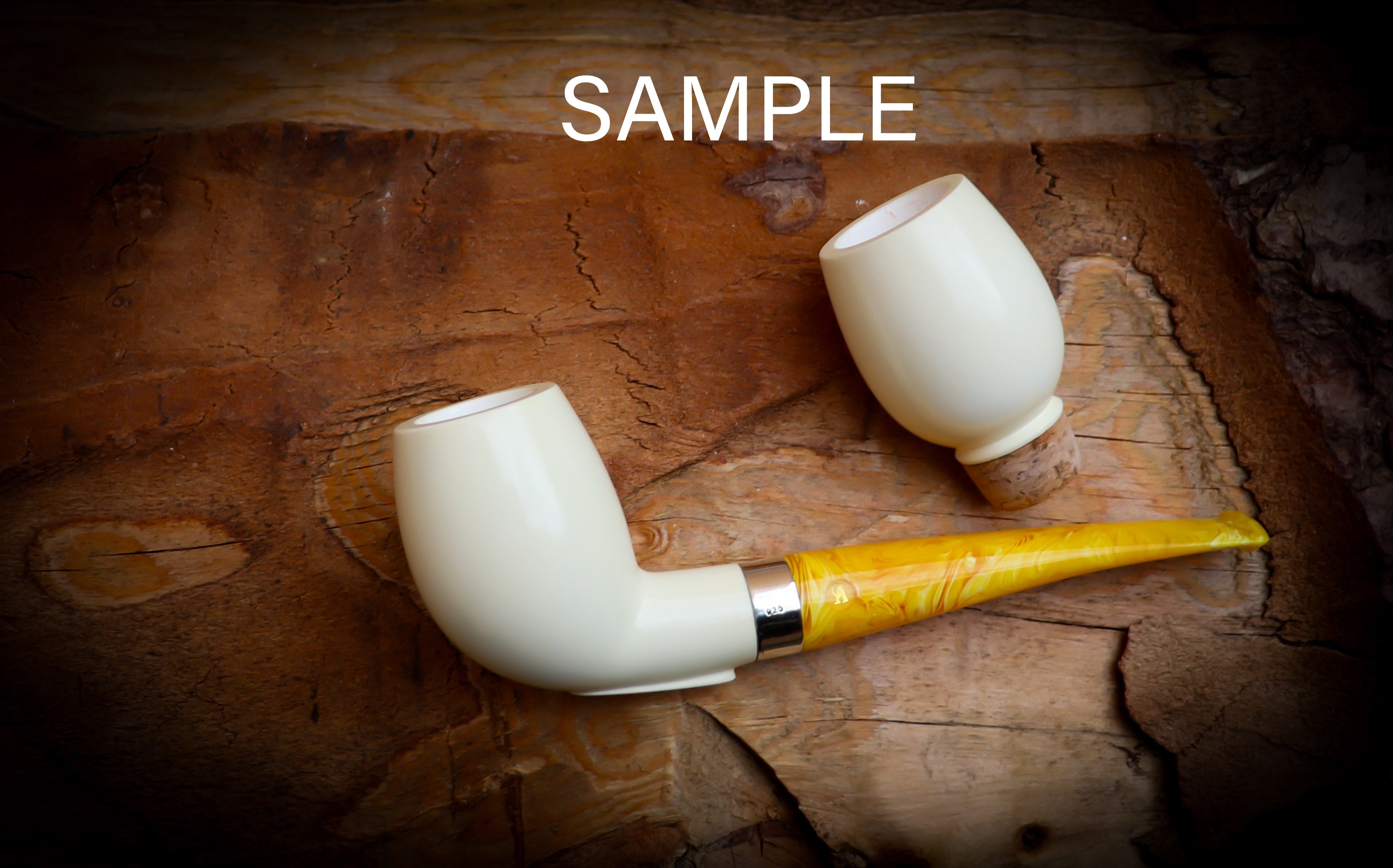 Meerschaum Coloring Bowl & Tobacco Tasting Bowl,Apple Bowl- Astaş Meerschaum