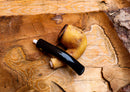 Lee Van Cleef Meerschaum Pipes, Rustic Patterned, Half Bent,Fitted Case- Astaş