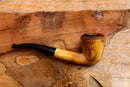 Handmade Astaş Meerschaum Pipes, Lee Van Cleef,Dublin, Rustic Carved, Fitted Case