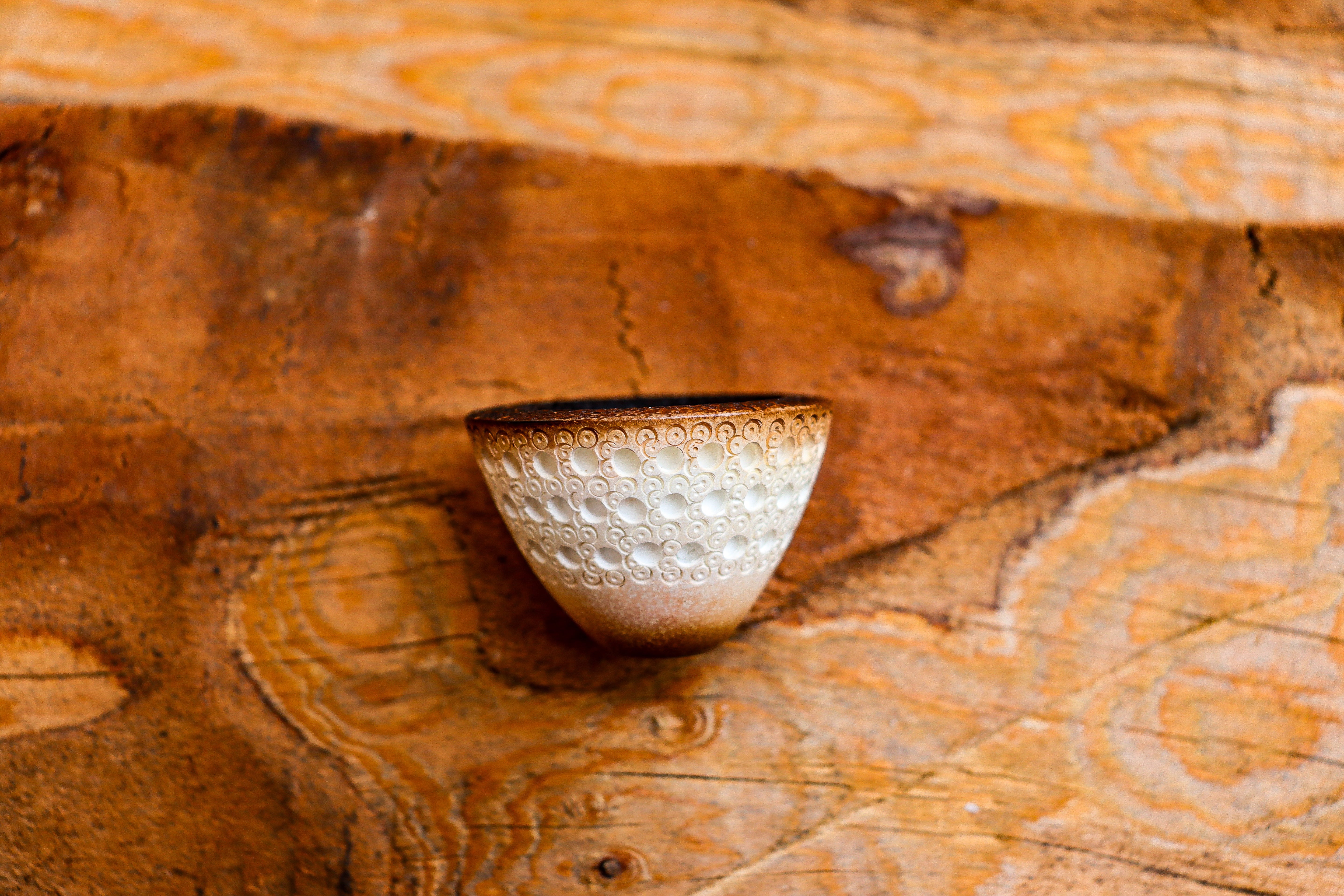 Hand Crafted Kirsten Bowl Meerschaum Pipes, Calcined Dublin,Lattice Carved,Astaş