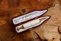 Handmade Astaş Meerschaum Pipes, Smooth, Tamper, Fitted Case