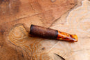 Cigarette Holder Meerschaum Pipes, Rustic Carved, Calcined, Fitted Case, Astaş